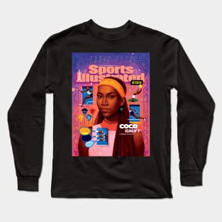 Coco Gauff Paris 2024 Preview Long Sleeve T-Shirt